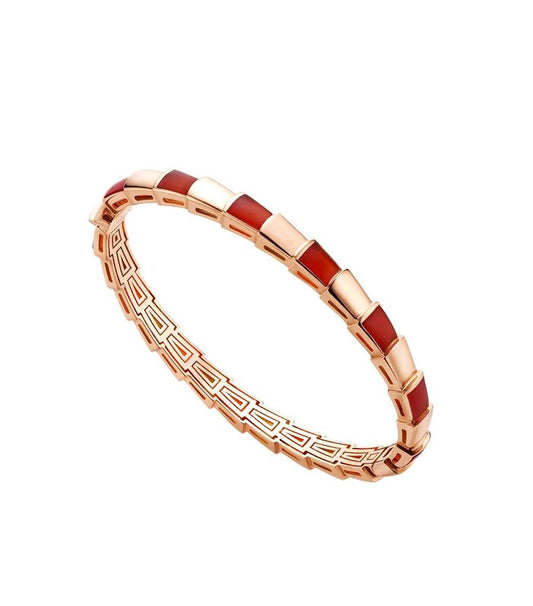 [⭐Reverie Jewels]SERPENTI BRACELET PINK GOLD RUBELLITE