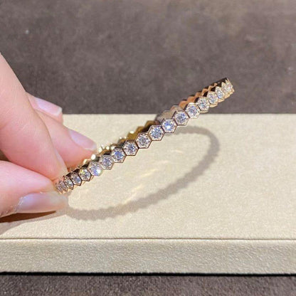 [⭐Reverie Jewels]BEE LOVE GOLD BRACELET FULL DIAMOND