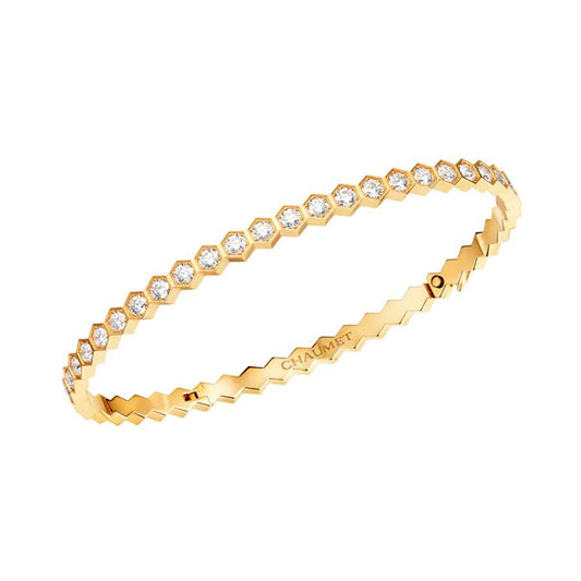 [⭐Reverie Jewels]BEE LOVE GOLD BRACELET FULL DIAMOND