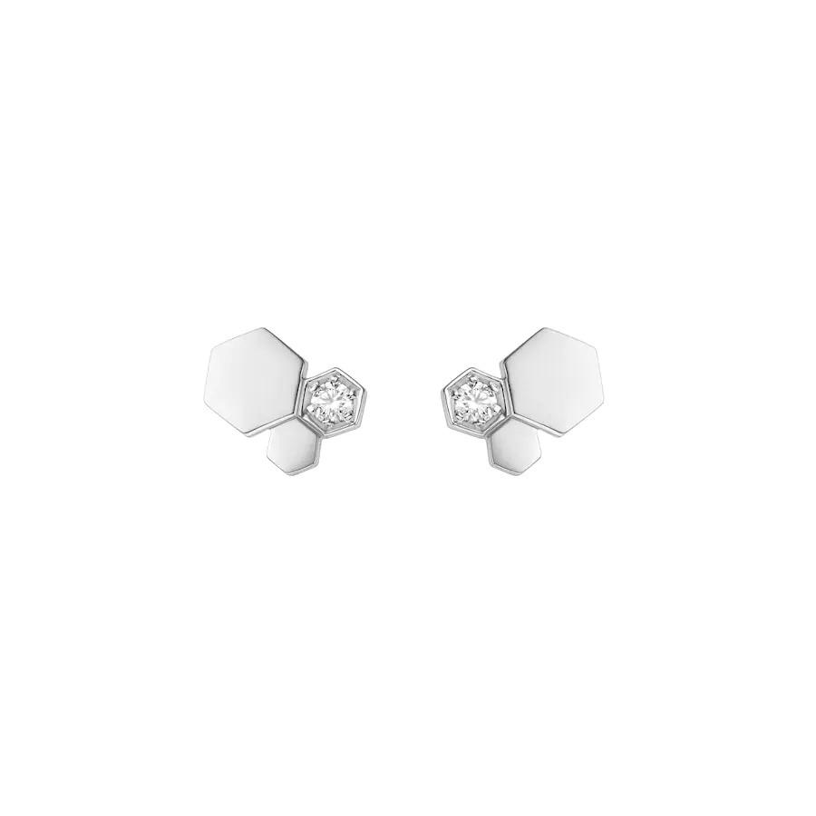 [⭐Reverie Jewels]BEE LOVE SILVER DIAMOND EARRINGS