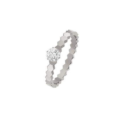 [⭐Reverie Jewels]BEE LOVE RING SILVER 1 DIAMOND