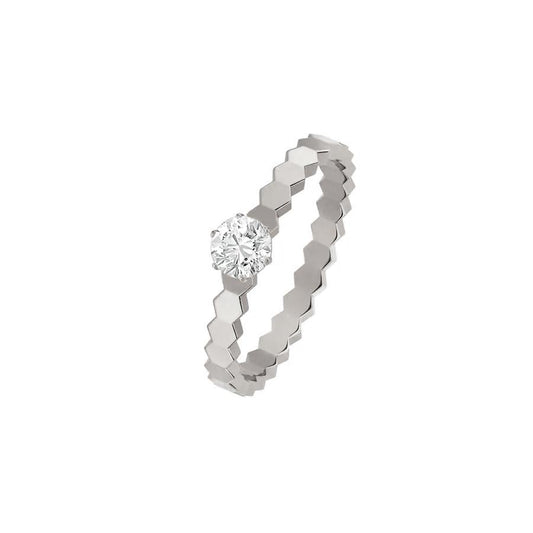 [⭐Reverie Jewels]BEE LOVE RING SILVER 1 DIAMOND