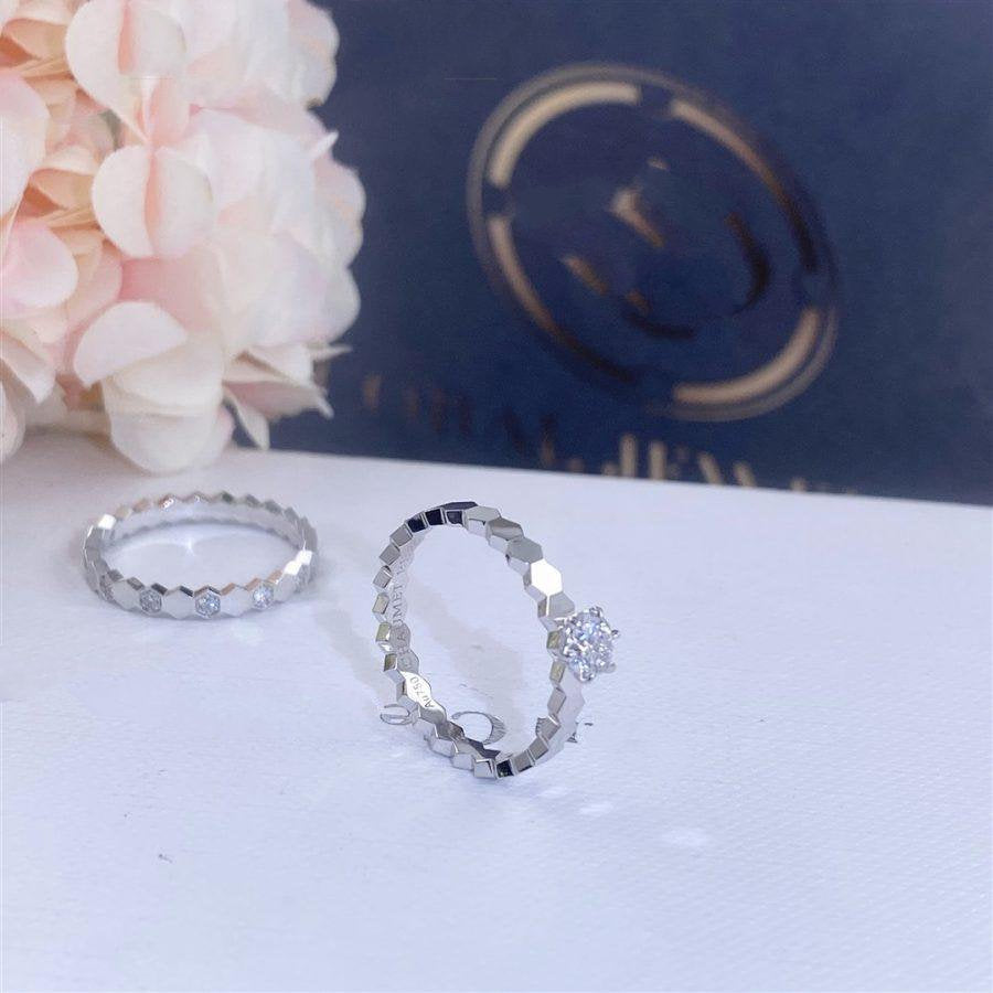 [⭐Reverie Jewels]BEE LOVE RING SILVER 1 DIAMOND