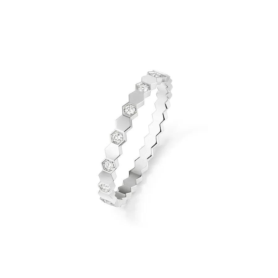 [⭐Reverie Jewels]BEE LOVE RING SILVER DIAMOND