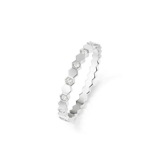 [⭐Reverie Jewels]BEE LOVE RING SILVER DIAMOND