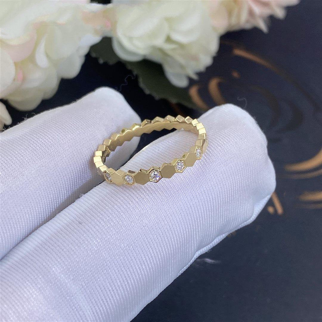 [⭐Reverie Jewels]BEE LOVE RING GOLD DIAMOND