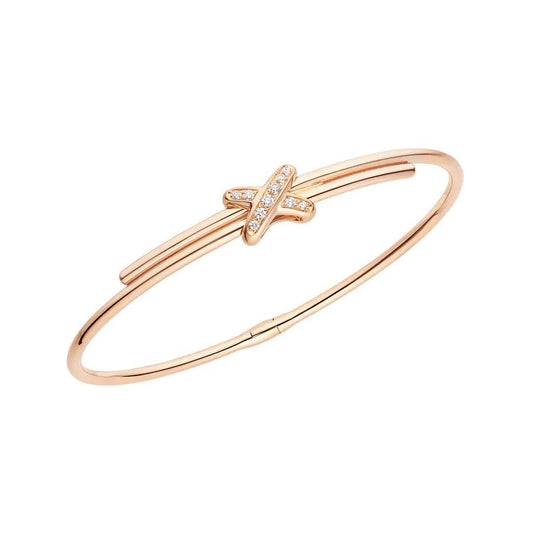 [⭐Reverie Jewels]JEUX DE BRACELET PINK GOLD DIAMONDS