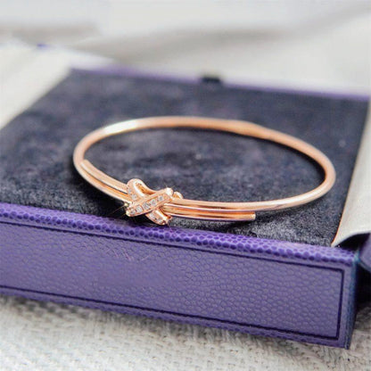[⭐Reverie Jewels]JEUX DE BRACELET PINK GOLD DIAMONDS