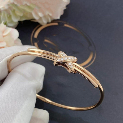 [⭐Reverie Jewels]JEUX DE BRACELET PINK GOLD DIAMONDS