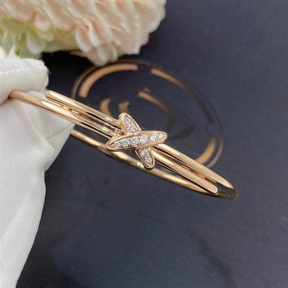 [⭐Reverie Jewels]JEUX DE BRACELET PINK GOLD DIAMONDS