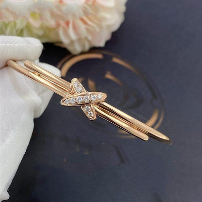 [⭐Reverie Jewels]JEUX DE BRACELET PINK GOLD DIAMONDS