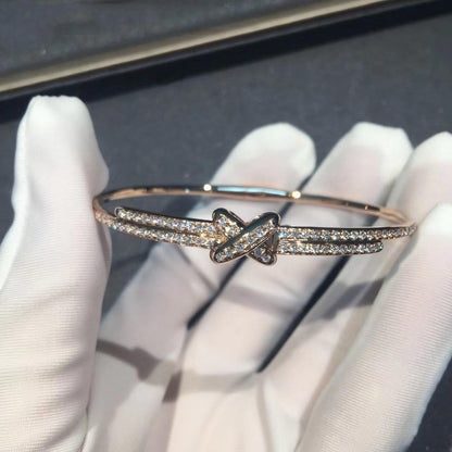 [⭐Reverie Jewels]JEUX DE BRACELET DIAMONDS PINK GOLD