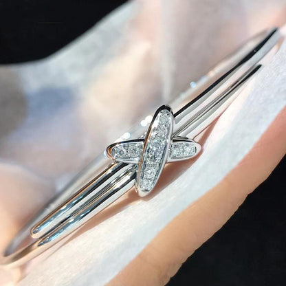 [⭐Reverie Jewels]JEUX DE BRACELET SILVER DIAMONDS