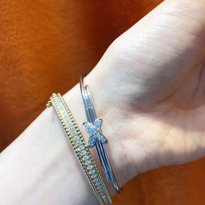 [⭐Reverie Jewels]JEUX DE BRACELET SILVER DIAMONDS