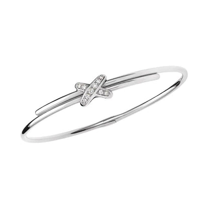 [⭐Reverie Jewels]JEUX DE BRACELET SILVER DIAMONDS