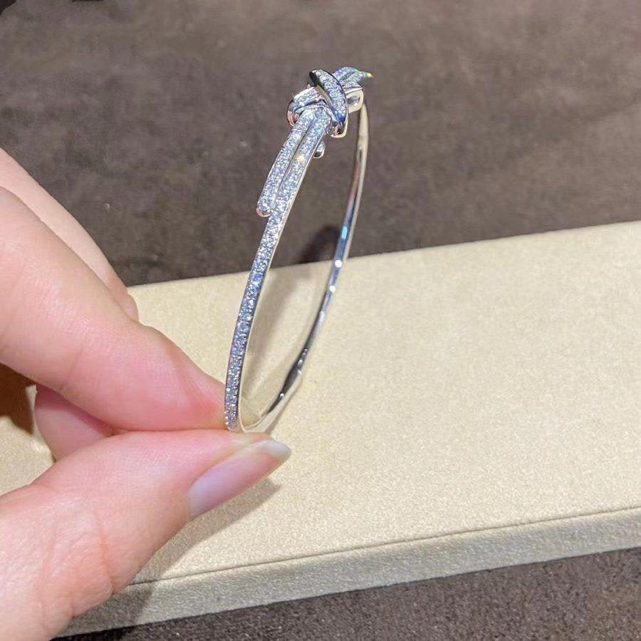 [⭐Reverie Jewels]JEUX DE BRACELET DIAMONDS SILVER