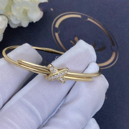 [⭐Reverie Jewels]JEUX DE BRACELET GOLD DIAMONDS