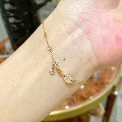 [⭐Reverie Jewels]JEUX DE BRACELET MOP PINK GOLD DIAMONDS