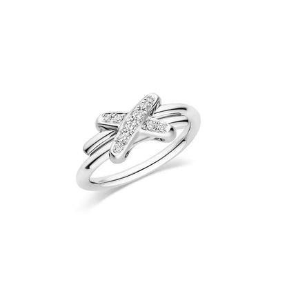 [⭐Reverie Jewels]JEUX DE SILVER DIAMOND RING
