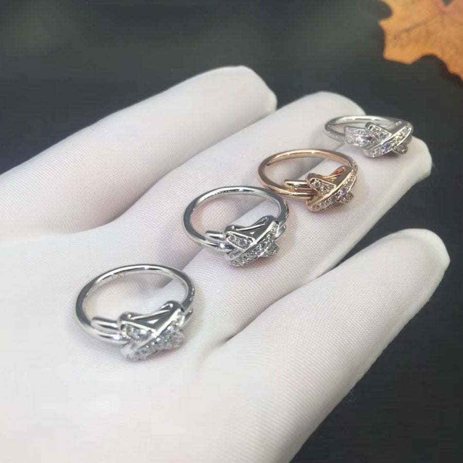 [⭐Reverie Jewels]JEUX DE SILVER DIAMOND RING