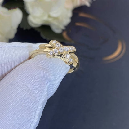 [⭐Reverie Jewels]JEUX DE GOLD DIAMOND RING