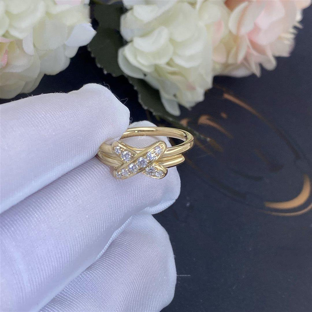 [⭐Reverie Jewels]JEUX DE GOLD DIAMOND RING
