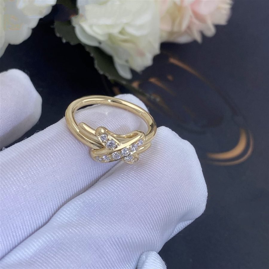 [⭐Reverie Jewels]JEUX DE GOLD DIAMOND RING