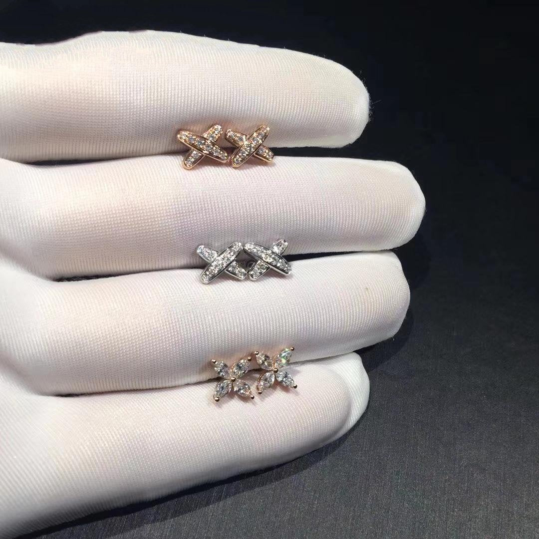 [⭐Reverie Jewels]JEUX DE DIAMOND EARRINGS