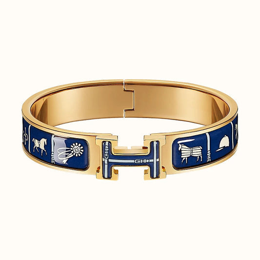 [⭐Reverie Jewels]H COUVERTURES DARK BLUE BRACELET
