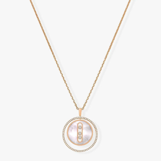 [⭐Reverie Jewels]Demo MOVE MM NACRE BLANCHE DIAMOND NECKLACE