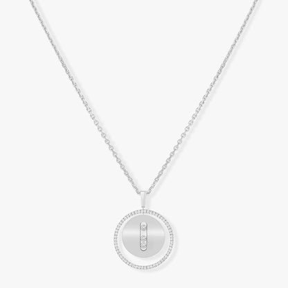 [⭐Reverie Jewels]Demo MOVE MM SILVER DIAMOND NECKLACE