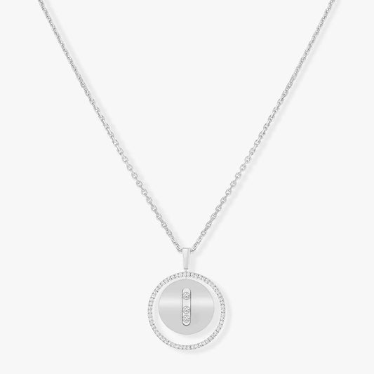 [⭐Reverie Jewels]Demo MOVE MM SILVER DIAMOND NECKLACE