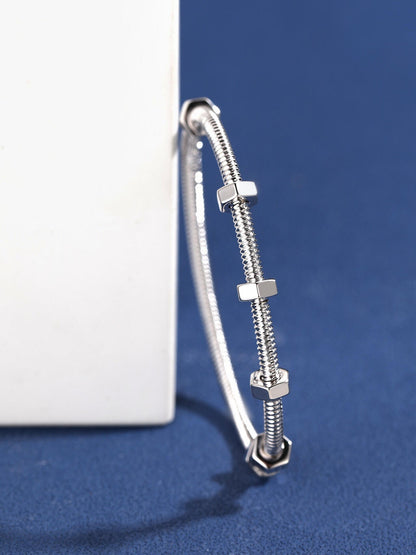 [⭐Reverie Jewels jewelrys]CT THREADED BRACELET