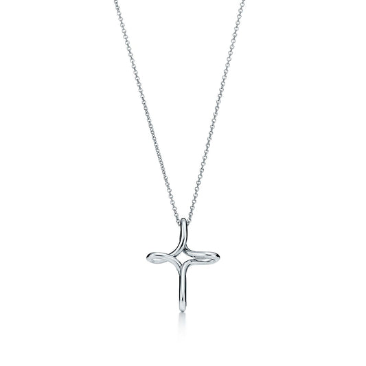 [Reverie Jewels]CROSS NECKLACE STERLING SILVER MATERIAL