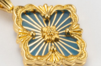 [⭐Reverie Jewels] B.C.L SMALL SIZE  ENAMEL NECKLACE（Various colors)