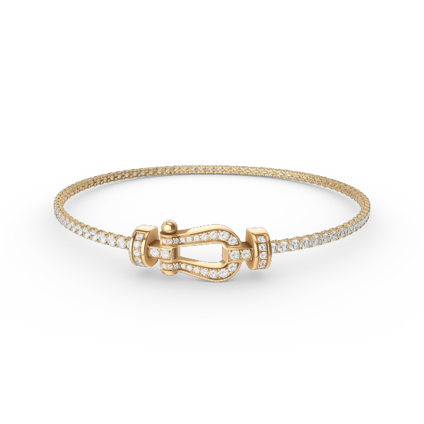 [⭐Reverie Jewels]FORCE  HORSESHOE  DIAMOND TENNIS BRACELET