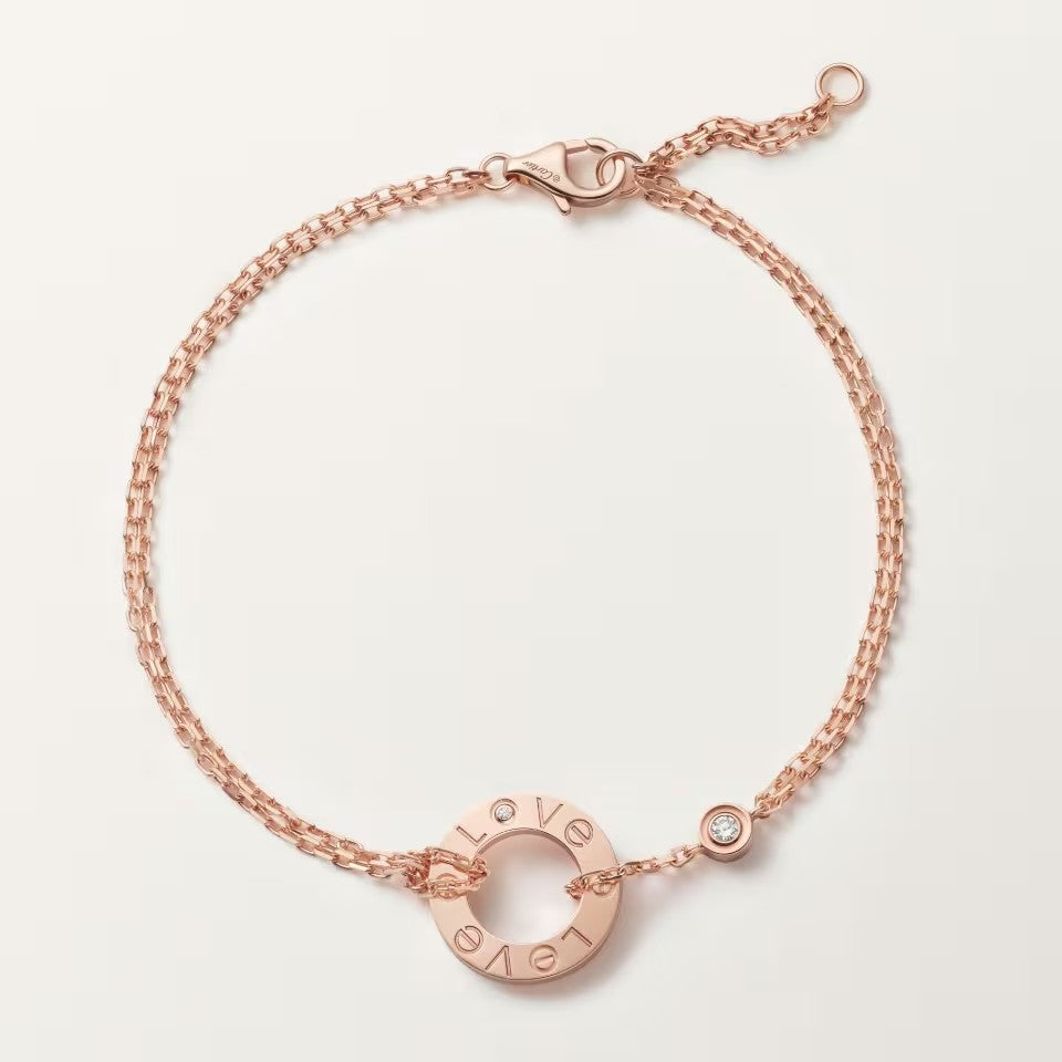 [⭐Reverie Jewels]LOVE BRACELET 2 DIAMOND
