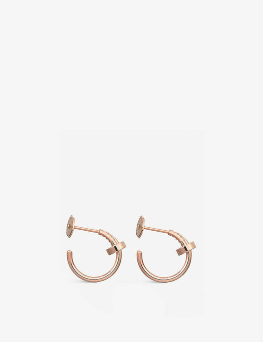 [⭐Reverie Jewels]JUSTE EARRINGS PINK GOLD