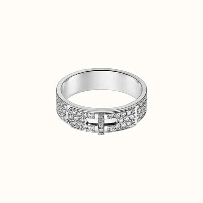 [⭐Reverie Jewels]KELLY SILVER DIAMOND RING