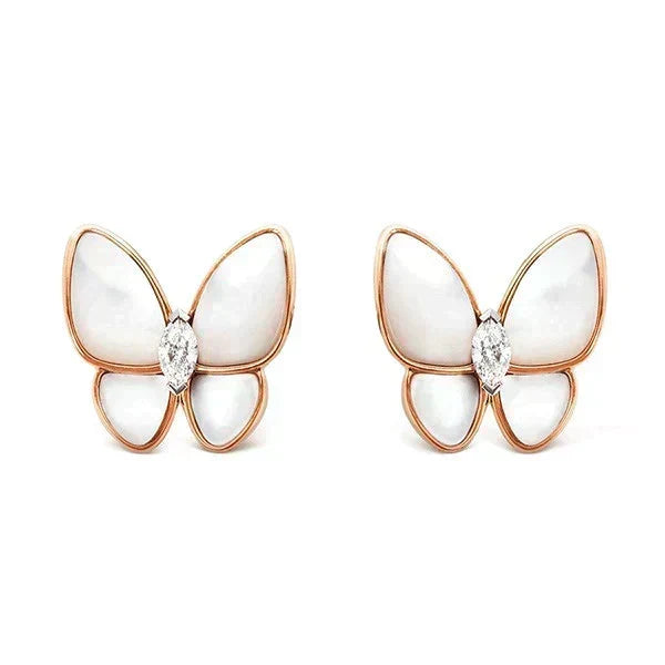 [⭐Reverie Jewels]BUTTERFLY MOP DIAMOND EARRINGS