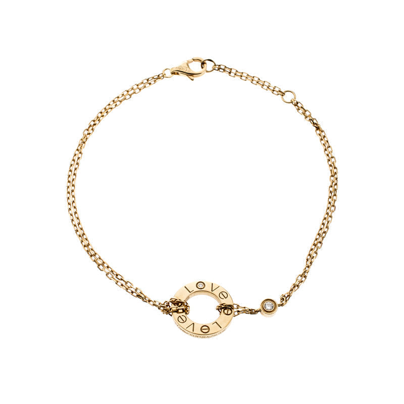 [⭐Reverie Jewels]LOVE BRACELET 2 DIAMOND