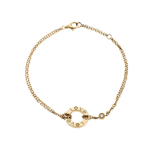 [⭐Reverie Jewels]LOVE BRACELET 2 DIAMOND