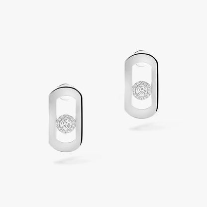[⭐Reverie Jewels]So Move Diamond Earrings in Yellow Gold