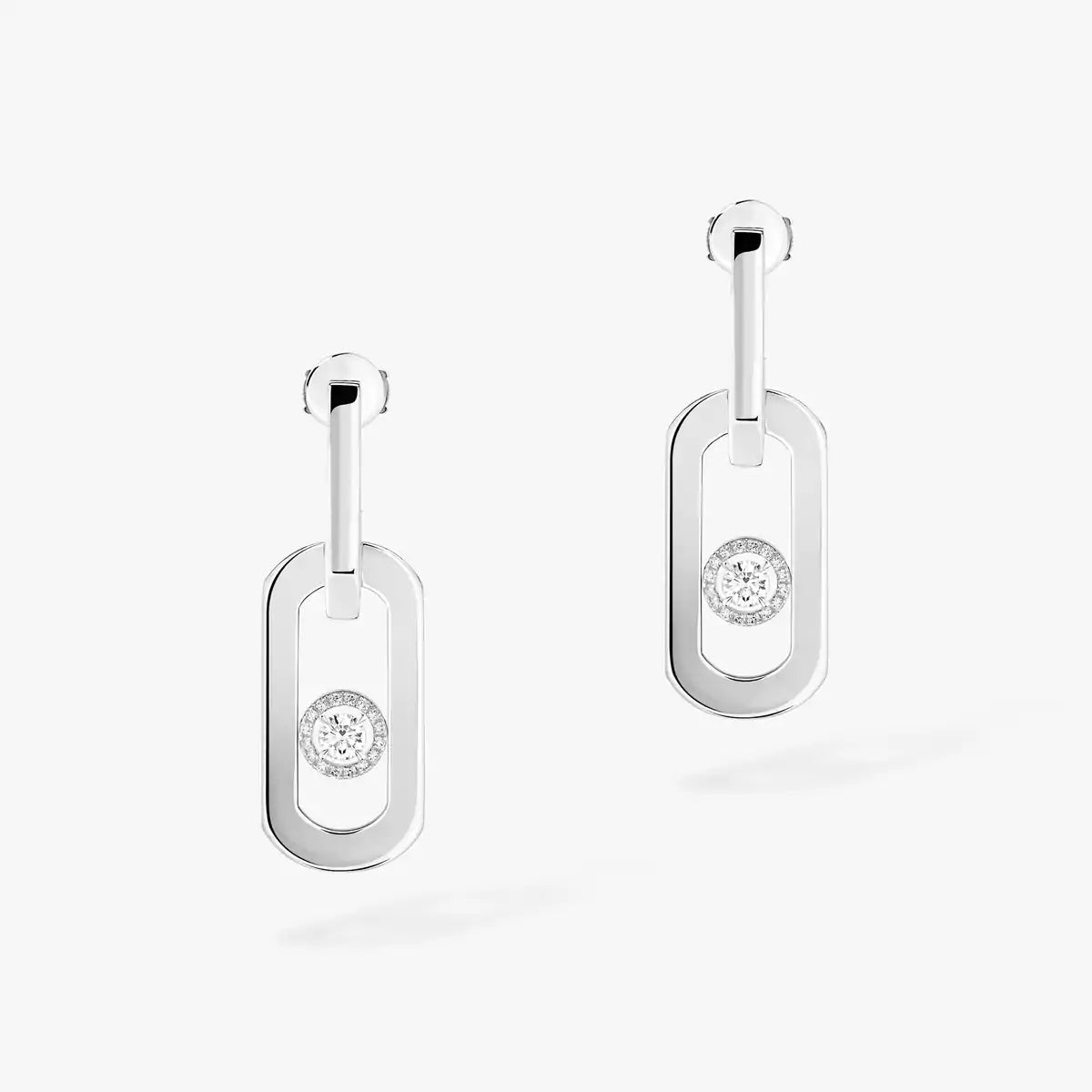 [⭐Reverie Jewels]So Move XL Diamond Pendant Earrings