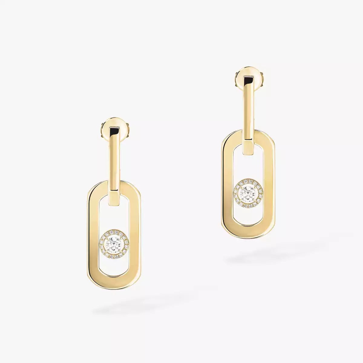 [⭐Reverie Jewels]So Move XL Diamond Pendant Earrings