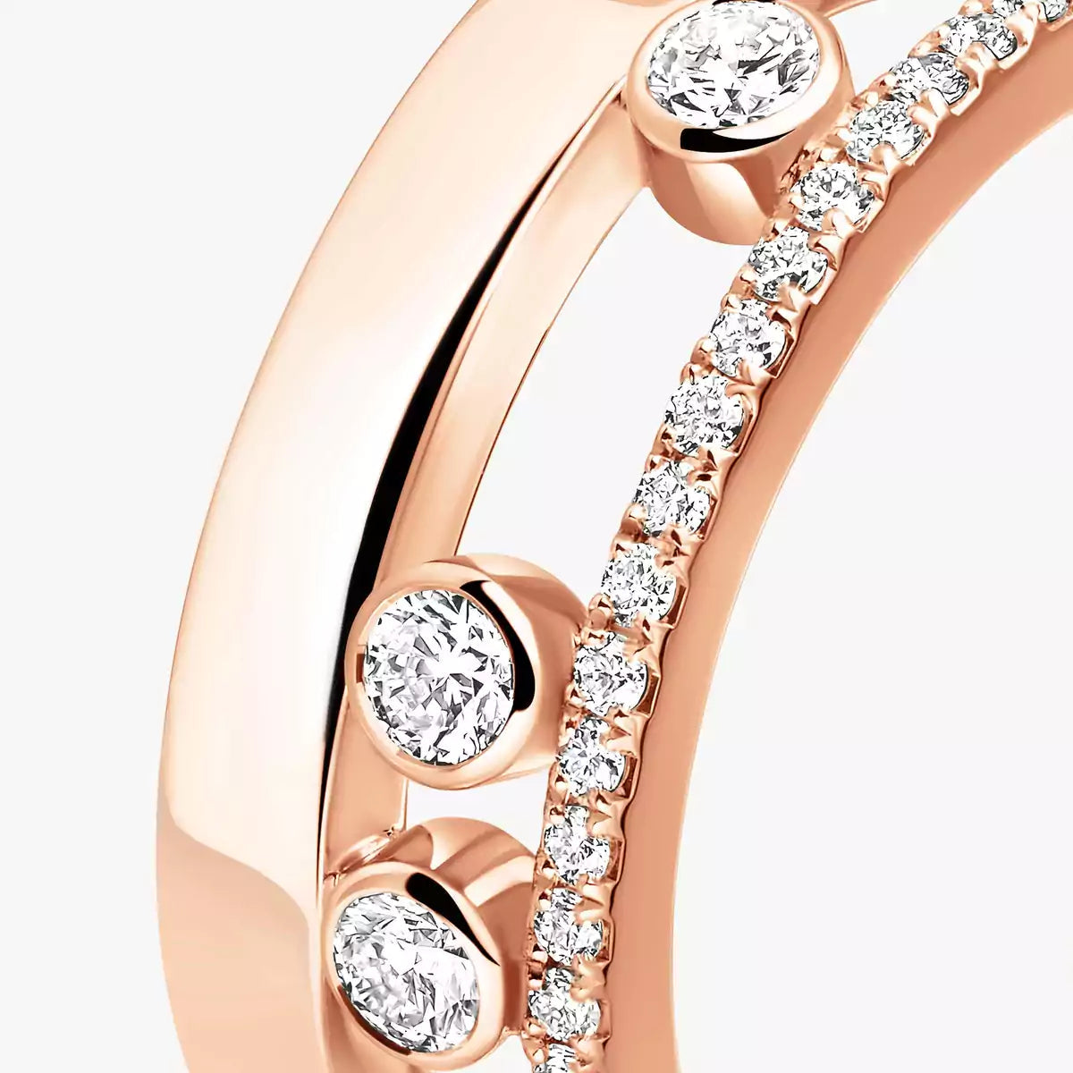 [⭐Reverie Jewels]Move Romane Diamond Ring