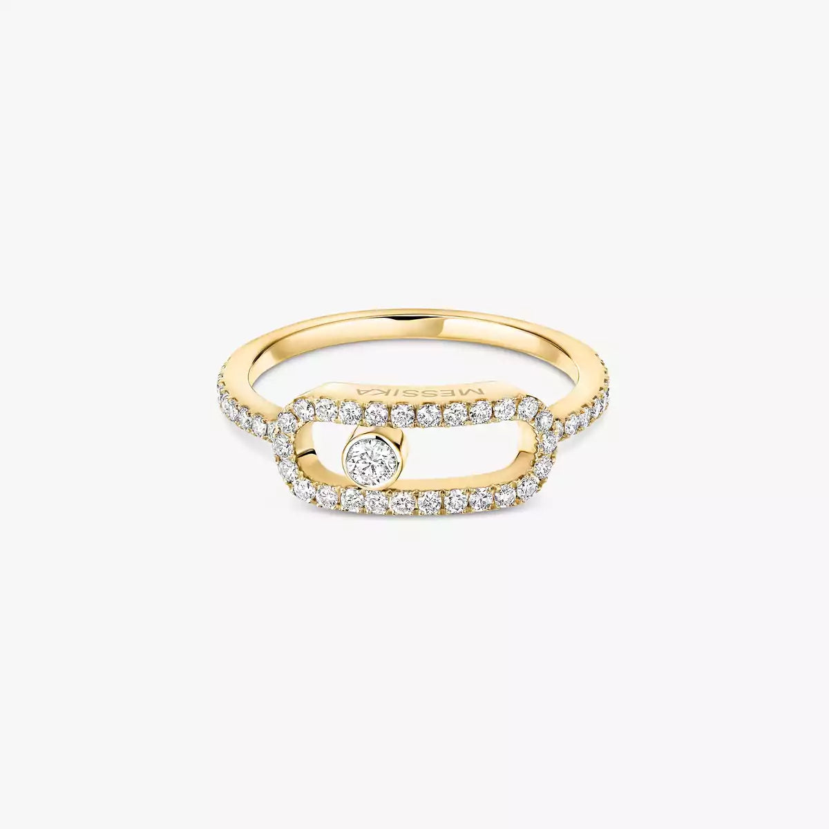 [⭐Reverie Jewels]Move Uno Diamond Ring in Gold