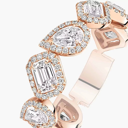 [⭐Reverie Jewels]Diamond Wedding Ring My Twin