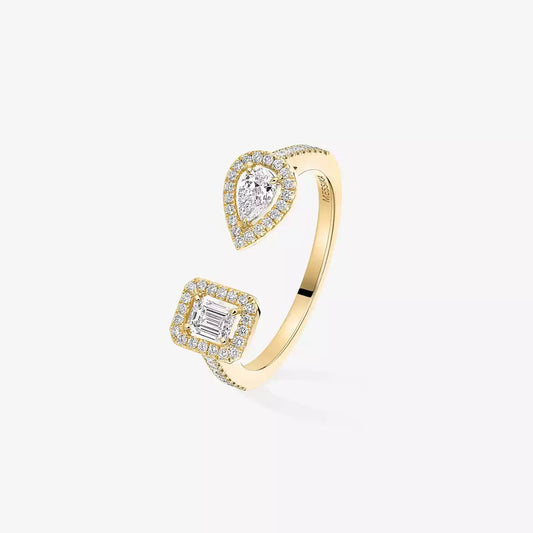 [⭐Reverie Jewels]My Twin Toi Gold Diamond Ring