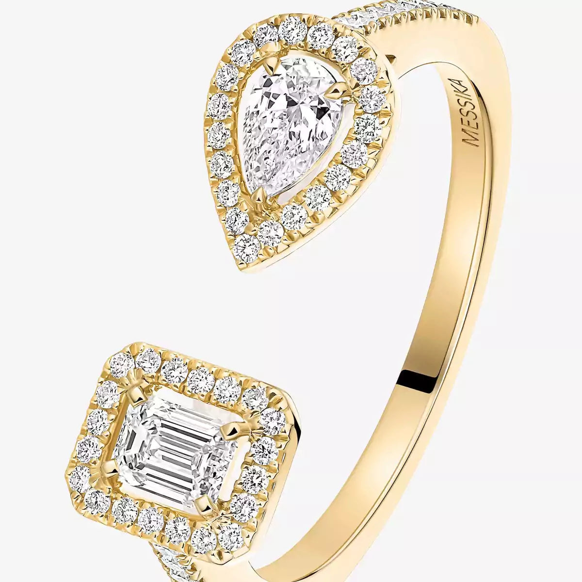[⭐Reverie Jewels]My Twin Toi Gold Diamond Ring